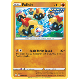 Falinks 83/163 Pokemon TCG Sword & Shield Battle Styles