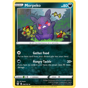 Morpeko 98/163 Pokemon TCG Sword & Shield Battle Styles