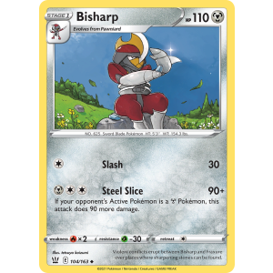 Bisharp 104/163 Pokemon TCG Sword & Shield Battle Styles