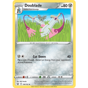 Doublade 106/163 Pokemon TCG Sword & Shield Battle Styles