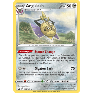 Aegislash 108/163 Pokemon TCG Sword & Shield Battle Styles