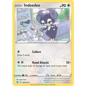 Indeedee 120/163 Pokemon TCG Sword & Shield Battle Styles