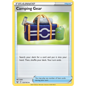 Camping Gear 122/163 Pokemon TCG Sword & Shield Battle Styles