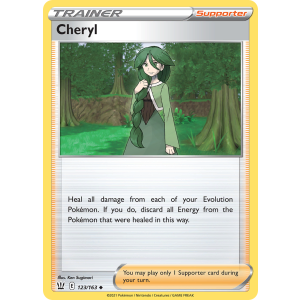 Cheryl 123/163 Pokemon TCG Sword & Shield Battle Styles