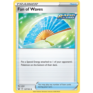 Fan of Waves 127/163 Pokemon TCG Sword & Shield Battle Styles