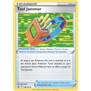 Tool Jammer 136/163 Pokemon TCG Sword & Shield Battle Styles