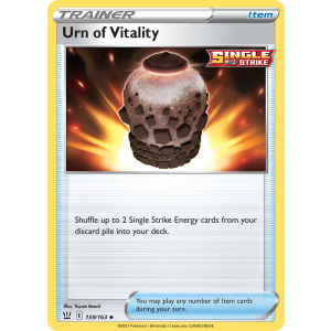 Urn of Vitality 139/163 Pokemon TCG Sword & Shield Battle Styles