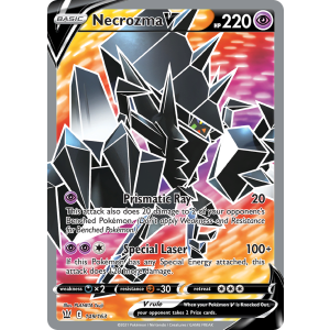 Rare Ultra Necrozma V 149/163 Pokemon TCG Sword & Shield Battle Styles