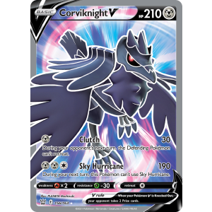 Rare Ultra Corviknight V 156/163 Pokemon TCG Sword & Shield Battle Styles