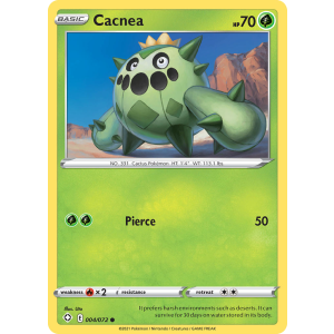 Cacnea 4/72 Pokemon TCG Sword & Shield Shining Fates