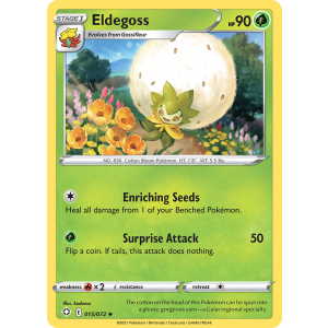 Eldegoss 15/72 Pokemon TCG Sword & Shield Shining Fates