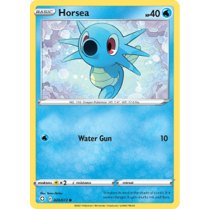 Horsea 20/72 Pokemon TCG Sword & Shield Shining Fates