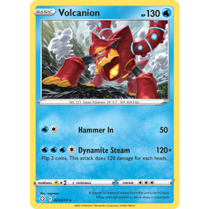 Volcanion 25/72 Pokemon TCG Sword & Shield Shining Fates