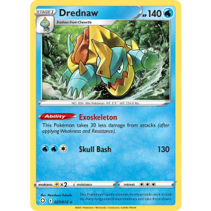 Drednaw 27/72 Pokemon TCG Sword & Shield Shining Fates