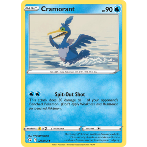 Cramorant 28/72 Pokemon TCG Sword & Shield Shining Fates