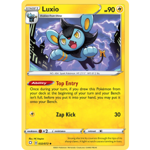 Luxio 32/72 Pokemon TCG Sword & Shield Shining Fates