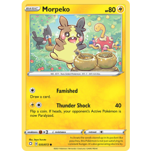 Morpeko 35/72 Pokemon TCG Sword & Shield Shining Fates