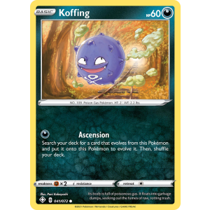 Koffing 41/72 Pokemon TCG Sword & Shield Shining Fates