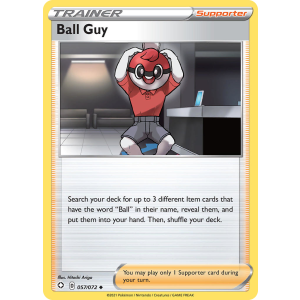 Ball Guy 57/72 Pokemon TCG Sword & Shield Shining Fates