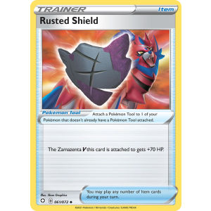 Rusted Shield 61/72 Pokemon TCG Sword & Shield Shining Fates