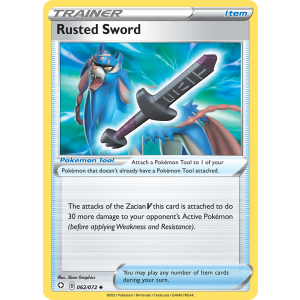 Rusted Sword 62/72 Pokemon TCG Sword & Shield Shining Fates