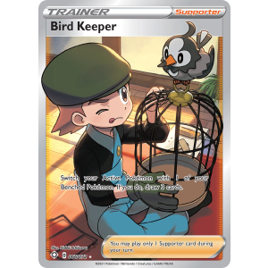 Rare Ultra Bird Keeper 66/72 Pokemon TCG Sword & Shield Shining Fates