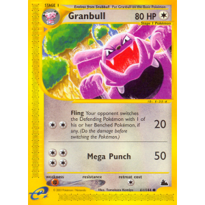 Granbull 61/144 Pokemon TCG E-Card Skyridge