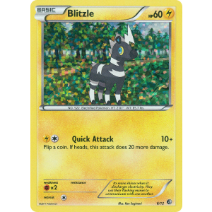  Blitzle 6/12 Pokemon TCG Other McDonald's Collection 2011