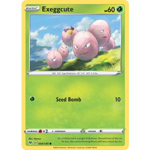 Exeggcute 4/185 Pokemon TCG Sword & Shield Vivid Voltage