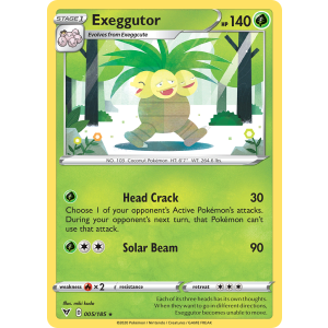 Exeggutor 5/185 Pokemon TCG Sword & Shield Vivid Voltage