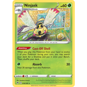 Ninjask 14/185 Pokemon TCG Sword & Shield Vivid Voltage