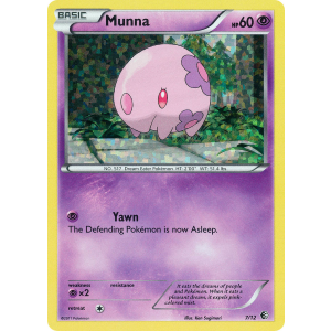  Munna 7/12 Pokemon TCG Other McDonald's Collection 2011