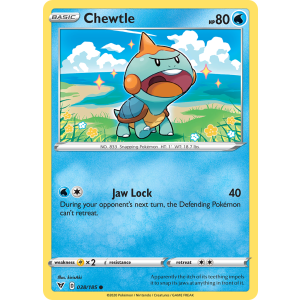 Chewtle 38/185 Pokemon TCG Sword & Shield Vivid Voltage