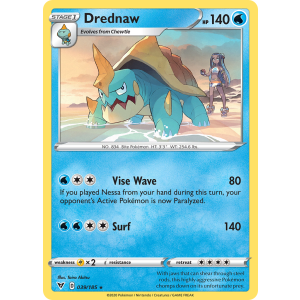 Drednaw 39/185 Pokemon TCG Sword & Shield Vivid Voltage