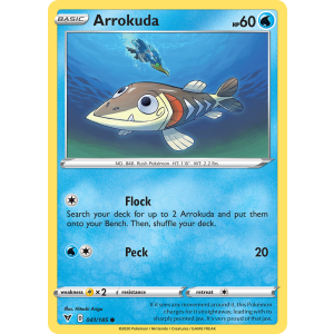 Arrokuda 41/185 Pokemon TCG Sword & Shield Vivid Voltage