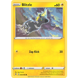 Blitzle 53/185 Pokemon TCG Sword & Shield Vivid Voltage