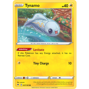 Tynamo 57/185 Pokemon TCG Sword & Shield Vivid Voltage