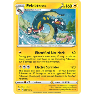 Eelektross 59/185 Pokemon TCG Sword & Shield Vivid Voltage