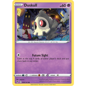 Duskull 69/185 Pokemon TCG Sword & Shield Vivid Voltage