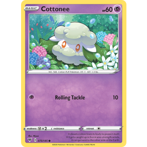 Cottonee 75/185 Pokemon TCG Sword & Shield Vivid Voltage
