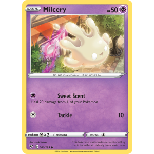 Milcery 80/185 Pokemon TCG Sword & Shield Vivid Voltage
