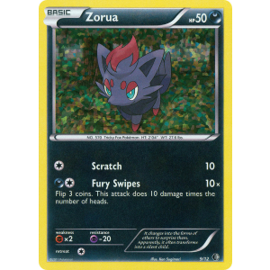  Zorua 9/12 Pokemon TCG Other McDonald's Collection 2011