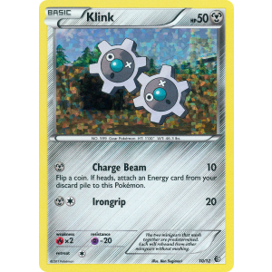  Klink 10/12 Pokemon TCG Other McDonald's Collection 2011