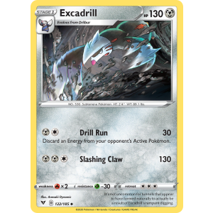 Excadrill 122/185 Pokemon TCG Sword & Shield Vivid Voltage