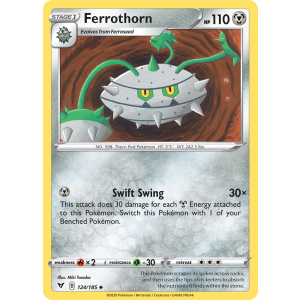 Ferrothorn 124/185 Pokemon TCG Sword & Shield Vivid Voltage