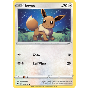 Eevee 130/185 Pokemon TCG Sword & Shield Vivid Voltage