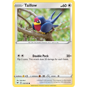 Taillow 133/185 Pokemon TCG Sword & Shield Vivid Voltage