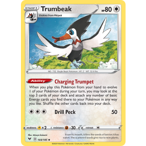 Trumbeak 144/185 Pokemon TCG Sword & Shield Vivid Voltage