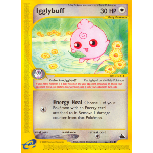 Igglybuff 67/144 Pokemon TCG E-Card Skyridge