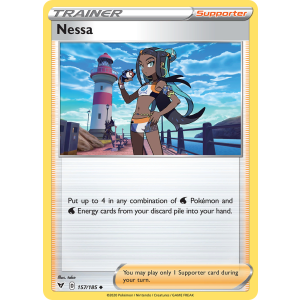 Nessa 157/185 Pokemon TCG Sword & Shield Vivid Voltage